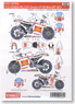 RC212V Gresini #7/58 MotoGP 2011 用デカール (プラモデル)
