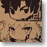 Fate/Zero Cork Coaster Kiritsugu & Saber (Anime Toy)