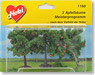 3 Apfelbaume Meisterprogramm 8cm : Apple tree 8cm (3 pieces) (Model Train)