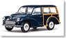 1963年 モーリス マイナー1000 トラベラー (ブルー) (ミニカー)