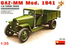 GAZ-MM  Mod.1941 1.5t カーゴ トラック (フィギュア1体入) (プラモデル)