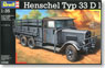 Henschel Type 33 D 1 (Plastic model)