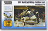 F6F Hellcat Wing Folded set (Plastic model)