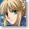 [Fate/stay Night -UNLIMITED BLADE WORKS-] LED Light with Charm [Saber] (Anime Toy)