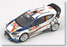 フォード フィエスタRS WRC 2012年 ラリーモンテカルロ6位 #8 ドライバー:F.Delecour/D.Savignoni (ミニカー)