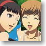 Persona 4 Chie and Yukiko at the river Tapestry (Anime Toy)