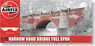 Battle of Europe Narrow Road Bridge - Full Span (Plastic model)
