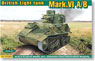 British Light Tank Marj.VI A/B (Plastic model)