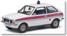 フォード フィエスタ MK1 1.3GL ハートフォードシャー州警察 ポリスカー (ミニカー)