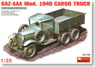 GAZ-AAA Mod. 1940. カーゴ トラック (プラモデル)