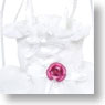 Rose Chiffon One-Piece (Rose Pink x White) (Fashion Doll)