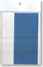 座席表現シート TOMIX 50系客車用座席シール (青色) (6両分) (鉄道模型)