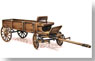 French-style agricultural Horse Cart (Cart Only) (Plastic model)