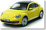 VW The Beetle 2012 COUPE (Sun Flower Uni) (ミニカー)