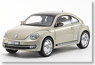VW The Beetle 2012 COUPE (Moon Rock Silver) (ミニカー)