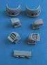 BAe Harrier GR.9 - engine intakes and exhaust nozzles for Airfix (Plastic model)