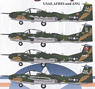 Decal for A-37B Dragon Fly US Airforce-Air Force Reserve Command , Air National Guard (Plastic model)