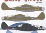 P-61 ブラック・ウィドウ 第6夜間戦闘飛行隊 - サイパン島攻防戦 デカール (プラモデル)