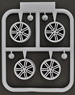 Aston Martin Wheel Set for Tamiya (Model Car)