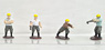 Forestry Workers Carry (Model Train)
