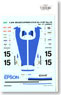 Honda Mugen Civic Gr.A Epson 1987 No.15 Decal Set (Model Car)