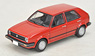 TLV-N71a VW ゴルフII 4ドア CLI (赤) (ミニカー)