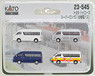 DioTown (N)自動車 : トヨタ ハイエーススーパーロング 2 (幼稚園バス他) (4台入) (鉄道模型)