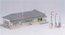 Local Station House (Unassembled Kit) (Model Train)