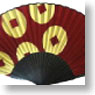 Silk Folding Fan Sanada Yukimura (Anime Toy)