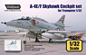 A-4E Skyhawk Cockpit Set (for Trumpeter 1/32) (Plastic model)