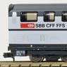 SBB CFF FFS IC2000 A 1.Klasse (スイス国鉄 IC2000形 2階建客車・新色・1等車) ★外国形モデル (鉄道模型)