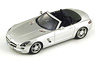 Mercedes-Benz SLS AMG Roadster 2012 (Silver) (Diecast Car)