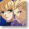 Fate/Zero コレクションクリップ セイバー×アーチャー (キャラクターグッズ)