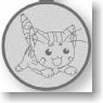 [Magical Girl Lyrical Nanoha ViVid] Medal Key Ring [Asteion] (Anime Toy)