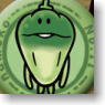 なめこ栽培キット 缶バッジVol.2 F (緑黄色なめこ) (キャラクターグッズ)