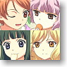 Natsuiro kiseki Mofumofu Lap Blanket Four People B (Anime Toy)