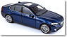 BMW 550i 2010 Deep Sea Blue (Interior:Black) (Diecast Car)