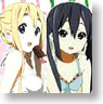 K-On!! Diecut Fan Tsumugi & Azusa (Anime Toy)