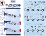 [1/72]P-51 B/D Mustang Blue Nose Birds of Budny `In Profile` Part 1 Decal (Plastic model)