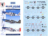 [1/72]P-51 B/D Mustang Blue Nose Birds of Budny `In Profile` Part 2 Decal (Plastic model)