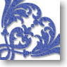 Character Sleeve Protector [Pattern of the World] Arabesque Blue (Card Sleeve)