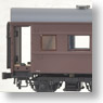1/80 Suha42 (Kinoko End Panel, Upholstered Roof Version) (J.N.R. Grape Color No.2) (Completed) (Model Train)