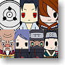 D4 Naruto Rubber Key Ring Collection Vol.4 8 pieces (Anime Toy)