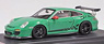 Porsche 911 (997) GT3 RS (グリーン) フル開閉モデル (ミニカー)