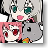 Haiyore! Nyaruko-san Indescribable Rubber Strap 3 pieces (Anime Toy)