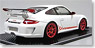 Porsche 911 (997) GT3RS (ホワイト)  (ミニカー)