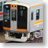 Hanshin Series 9000 `Improved` Additional Two Middle Car Set (without Motor) (Add-On 2-Car Pre-Colored Kit) (Model Train)