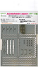[ 00324 ] Combined High-Voltage Overhead Wire Pole (for N-Gauge) Paper Kit (1-pair) (Pre-Colored Kit) (Model Train)