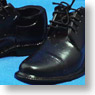 1/6 Male Shoes (Black) (Fashion Doll)