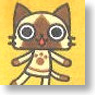 AIROU A6 Stuffed Schedule Notebook Airou / Orange (Anime Toy)